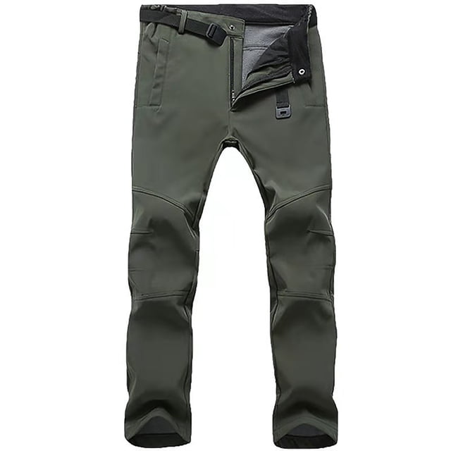 Pantalon de Randonnée Imperméable et Coupe-Vent pour l'Extérieur, Montage, Peluche, pour la Chaleur, Pantalon