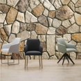thumbnail image 1 of 3D Wallpaper Brick Stone SKU# WAL0009, 1 of 1