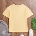 thumbnail image 4 of Zecgelong T-Shirt à Manches Courtes d'Été pour Filles, Col Rond, Décontracté, Coloré, Imprimé, Haut à Manches Longues pour Filles, Taille 8-9 Ans, 4 of 5