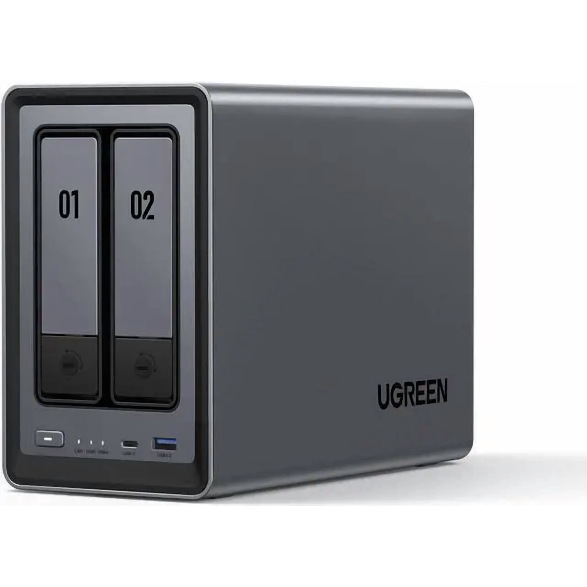 UGREEN NASync DXP2800【新品・未開封】 UGREEN NASync DXP2800 2-Bay NAS with Intel 4-Core CPU and 8GB DDR5