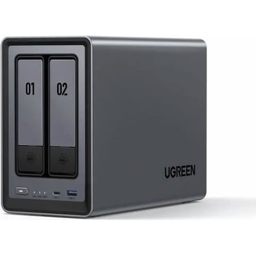 UGREEN NASync DXP2800 2-Bay NAS with Intel 4-Core CPU and 8GB DDR5 Diskless