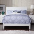 thumbnail image 4 of AFI Metro Full Solid Wood Panel Bed with USB Charging Station in White, 4 of 8