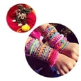 thumbnail image 4 of Rainbow Loom Kit DIY Educational Rubber Band Refill Kit Rubber Band Bracelet Kit, 4 of 8