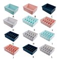 thumbnail image 4 of Ruiboury Compact And Efficient Underwear Organizer For Closet PP Organizer For Underwear Wide Applications Deep Blue 【10 Cells】, 4 of 6