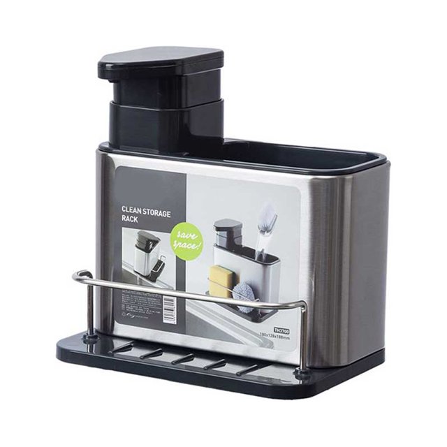 Shengyu Support de Distributeur de Support de Stockage Support d'Éponge en Acier Inoxydable Taille Compacte de Fabrication Fine Porte-Évier Exquis
