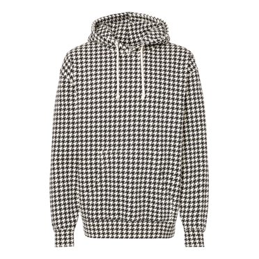 Independent Trading Co. Sweat à Capuche Épais, Pied-de-Poule - 3TG