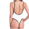 thumbnail image 5 of Weiqiqre One Piece Swimsuit Women Bathing Suits One Shoulder Swimsuits Slimming Mesh Swimwear, 5 of 5