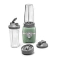thumbnail image 2 of Starfrit 7 pcs 300W Personal Blender - Sage, 2x28oz(828 ML) Cups ,2xtravel lids, 2 blades,3 speed modes (low,high,pulse ), 2 of 2