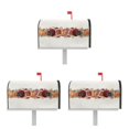 thumbnail image 1 of Ruiboury Weather-resistant And Robust Couch Cover Easy To Vivid Print Christmas Deer Pattern Mailbox Sleeve Cloth Standard Size YTYH2309041 3Set, 1 of 6