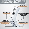 thumbnail image 1 of Chaussettes de Grip Chaussettes de Football pour Hommes Chaussettes de Grip de Football Hommes - Chaussettes de Football Hommes Chaussettes Antidérapantes Chaussettes de Football Blanches Chaussettes Antidérapantes pour Hommes - Maximiser, 1 of 4