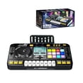 thumbnail image 2 of Turntable Toy under $5! CQCYD Multifunctional DJ Disc Player, Bluetooth Light Up Music Toy with Electronic Piano, Childrens Musical Instrument for Rhythm Training, Kids Educational Toy, 2 of 9