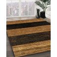 thumbnail image 2 of Ahgly Company Tapis d'Intérieur Ronds Abstraits Sedona Brun, Tapis de Zone Abstraits, 3 Pieds Rond, 2 of 6