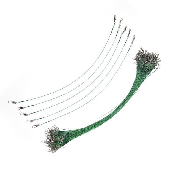 Guide-fil de Pêche, Guide-Fil de Pêche 100 Pcs en Acier Anti-Corrosion pour Pêcheur 15cm / 5.9 Po,20cm / 7.9 Po,25cm / 9.8 Po,30cm / 11.8 Po