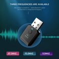 thumbnail image 1 of FM02 Car Bluetooth 5.3 Charger FM Transmitter Car Bluetooth Receiver Auto Bluetooth FM Transmitter USB Charger Car Accessories, 1 of 1