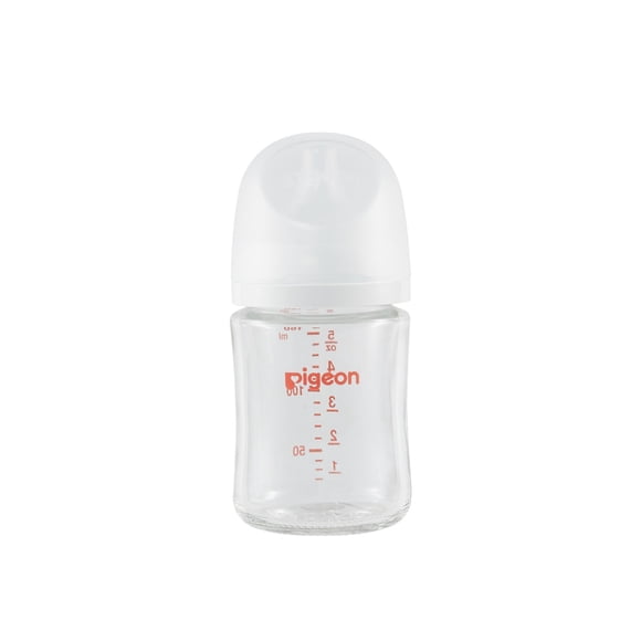 Pigeon - Glass Bottle 5oz (1-Pack) with SS Nipple 0M+