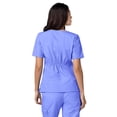 thumbnail image 3 of Adar Universal Women's Scrub Set - V-neck Scrub Top and Elastic Pull-On Scrub Pants, 3 of 7