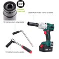 thumbnail image 3 of 1/2\" Drive Socket Wrench Hex Socket Head 8mm Adapter Spanner Converter, 3 of 8