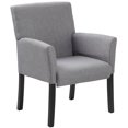 thumbnail image 1 of Boss Office Fauteuil d'Appoint Contemporain Gris, 1 of 4