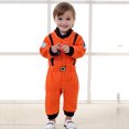 thumbnail image 2 of Combinaison pour Nouveau-Né Bébé Garçon Jeu de Rôle Astronaut Spationaute Cosplay Combinaison Spatiale, 2 of 9