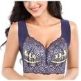 thumbnail image 2 of Timegard Lace Bras for Women Wireless Back Smoothing Full Coverage Breathable Comfort Seamless Bras, 2 of 7