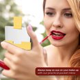 thumbnail image 4 of Hand-held small mirror beauty mirror stainless steel makeup mirror, 4 of 5