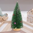 thumbnail image 4 of Desktop Miniature Pine Tree ,Small Christmas Tree,Mini Christmas Tree,Tabletop Small Pine Tree Decor ,Christmas Tree Toppers , Bottle Brush Fake Trees with Wooden Base for Tabletop Decorative, 4 of 9