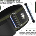 thumbnail image 5 of RDX Weight Lifting Belt, 6 Inch Curved Padded Back Lumbar Support, Functional Fitness Strength Training, Core Exercise Workout Bodybuilding Powerlifting Deadlifts Squats, Home Gym Equipment, 5 of 5