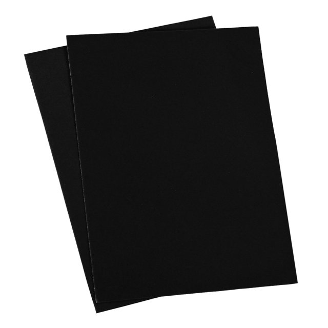 Unique Bargains Patchs en Velours Autocollants Patchs de Réparation Noirs Lot de 2