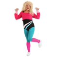 thumbnail image 3 of Women's 80's Workout Girl Costume, 3 of 11
