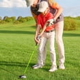 thumbnail image 4 of Ensemble Ultime de Clubs de Golf Junior pour Enfants Comprend 165CC Bois d'Allée #3 et Vert Fer #7, 4 of 10