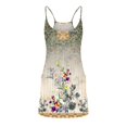thumbnail image 5 of Womens Summer Sleeveless Mini Dress V Neck Spaghetti Strap Sundress Athletic Short Dress with Pockets, 5 of 5