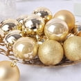 thumbnail image 3 of Matoen12 72PCS Christmas Tree Ball Bauble Hanging Home Party Ornament Decor 4CM, 3 of 8