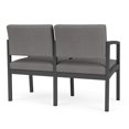 thumbnail image 5 of Lenox Steel Reception Waiting 2 Seats Chair / Charcoal Steel / Light Gray, 5 of 5