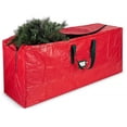 thumbnail image 1 of Sac de Rangement Imperméable de Noël à Fermeture Éclair pour Arbre, Ornements, Organisateur, Décorations, 1 of 8