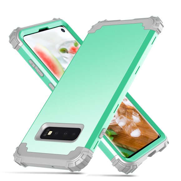 For Samsung Galaxy S8 Case, Dual Layer Slim Heavy Duty Hybrid Rugged Shockproof Anti-Scratch Protective Back Phone Cover