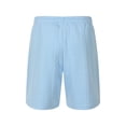thumbnail image 4 of Yuyuzo Mens Casual Shorts Lightweight Elastic Waist Drawstring Summer Beach Shorts with Pockets, 4 of 4
