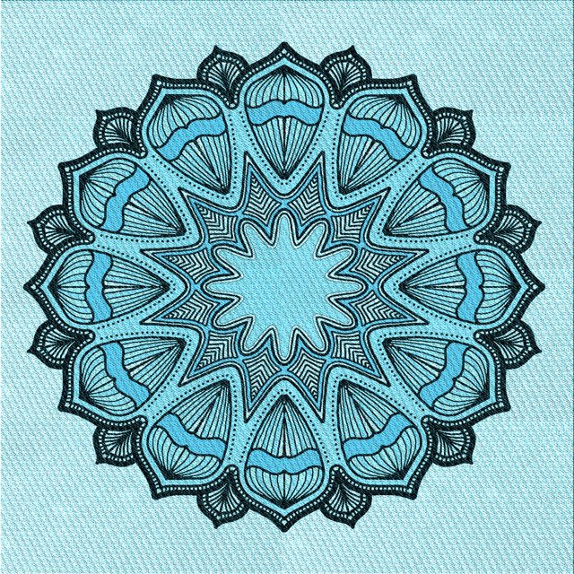 Ahgly Company Machine Washable Indoor Square Transitional Aquamarine Stone Green Area Rugs, 7' Square