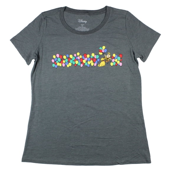 Disney T-Shirt Grande Taille pour Femmes « Dug And Russell » avec Ballons