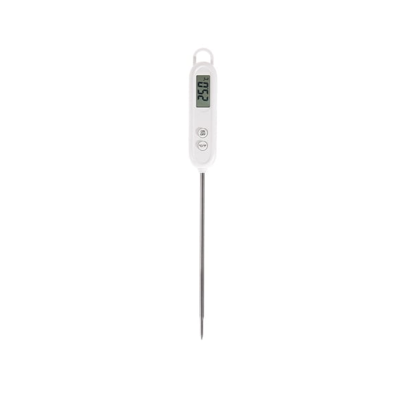 Thermomètre Alimentaire Numérique à Lecture Instantanée, Thermomètre de Cuisson Haute Précision pour Viande, Bonbons, Pâtisserie et Infusion, Jauge de Température de Cuisine