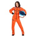 thumbnail image 3 of Orange Astronaut Jumpsuit Adult Costume | Space Explorer Costume, 3 of 6