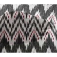 thumbnail image 4 of oneOone Viscose Chiffon Fabric Chevron Ikat Fabric Prints By Yard 42 Inch Wide, 4 of 4