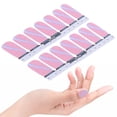 thumbnail image 4 of Adhesive Nail Wraps, Fashionable Nail Polish Strip Charming with 14pcs for Salons, 4 of 7