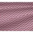 thumbnail image 5 of oneOone Viscose Jersey Fabric Chevron Ikat Print Fabric By The Yard 60 Inch Wide, 5 of 5