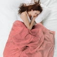 thumbnail image 1 of Tyidzon Throw Blanket Flannel Blanket Air Conditioning Blanket Solid Color Nap Blanket Small Blanket Fleece Wholesale Lamb Wool Cover Blanket Sofa Blanket, 1 of 6