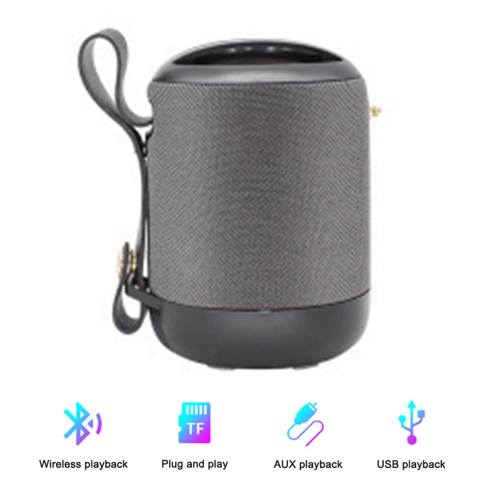 Portable Bluetooth Speaker, Louder Volume, Waterproof Bluetooth 5.0 Speakers, TWS Wireless Speaker with 5W Drivers Stereo Sound,