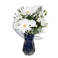 thumbnail image 5 of Fresh Flowers -Handmade Mix Flower Bouquet - White, 5 of 5