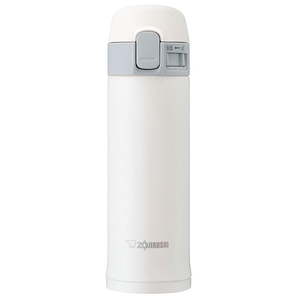 ZOJIRUSHI Tasse en Acier Inoxydable Ultralégère 10oz SM-PC30 - Blanc