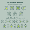 thumbnail image 2 of Iris + Arlo Organic Pads 100% Cotton | Super (10 Count) Sanitary Pads for Women + all Menstruators with Wings, 2 of 10