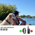 thumbnail image 2 of Heaflex Dog Training Electric Collar 2600ft Remote 4 Modes Light Beep Vibration Shock Waterproof 2 Dogs, 2 of 8