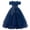 Bleu Foncé, variante sur Jupe pour Tout-Petites Filles Robe Fille Robe de Pâques Taille 6 Robes Robes Florales Robe à Manches Courtes 4t Dos Ligne A Robes Tout-Petites 5t Tenue Dinosaure pour Filles Robes Élégantes pour Filles pour Mariage Décontracté